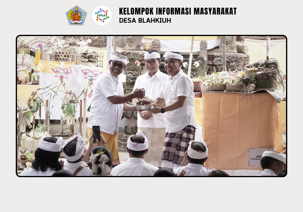 Upacara Melaspas dan Mendem Pedagingan di Pura Desa lan Puseh Desa Adat Blahkiuh - Image 10