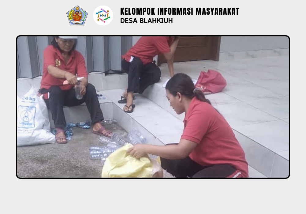 Kegiatan Bank Sampah di Desa Blahkiuh - Image 7