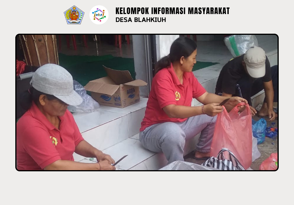 Kegiatan Bank Sampah di Desa Blahkiuh - Image 7