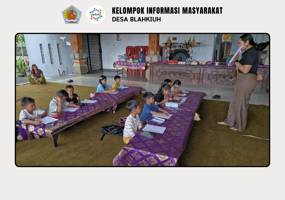 Kegiatan Bimbingan Belajar Bahasa Inggris di Desa Blahkiuh - Image 5