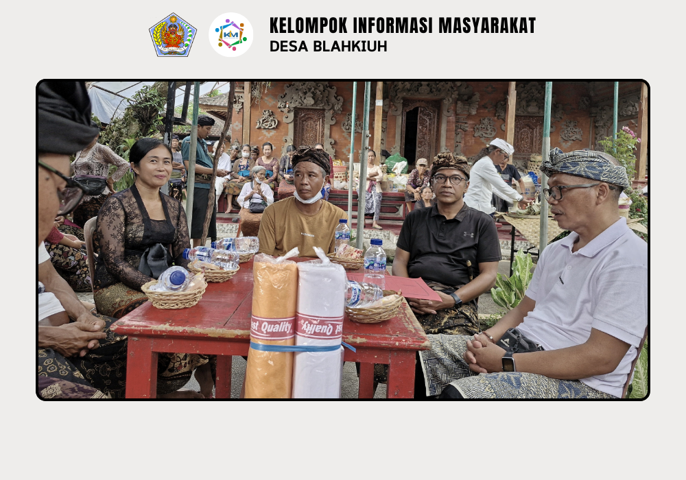 Penyerahan Bantuan Santunan Kematian di Wilayah Banjar Dlodpasar - Image 3