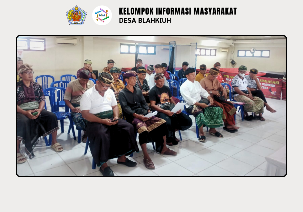 Rapat Persiapan Pemelastian ke Segara Menyambut Kesanga Tahun Caka 1948 di Desa Adat Blahkiuh - Image 5