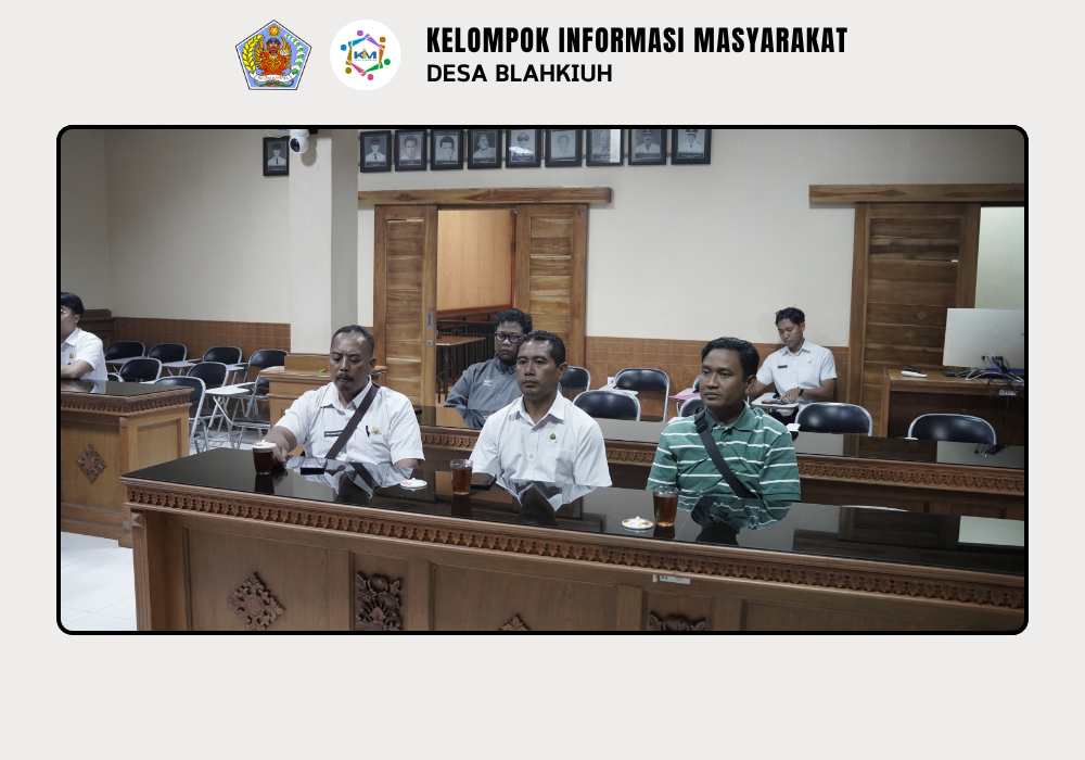 Serah Terima Pekerjaan Pembuatan Pelindung Gedung dan Kanopi TPS 3R Kubon Ampas Sari Desa Blahkiuh - Image 2