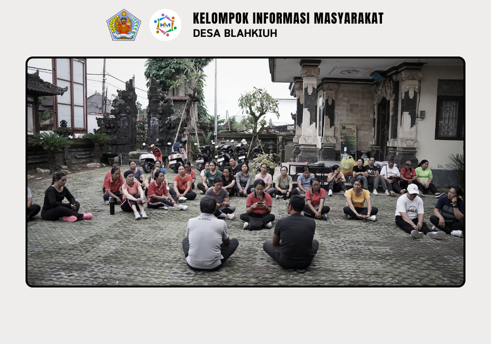 Serah Terima Pakaian Olahraga Senam PKK Desa Blahkiuh - Image 6