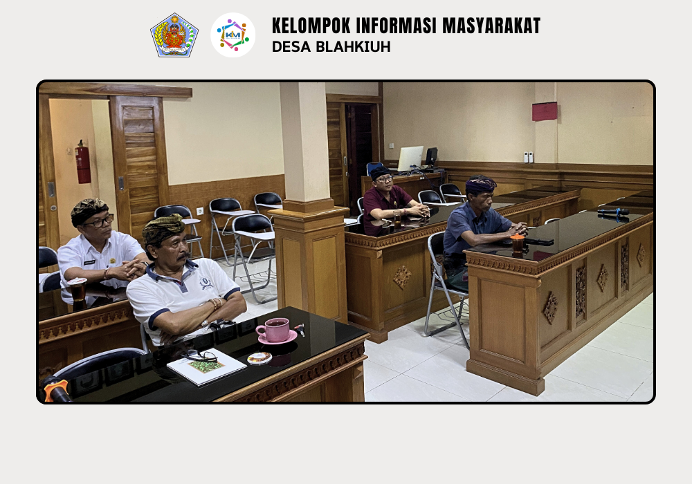 Pembentukan TPK untuk Penataan Balai Banjar Dlodpasar dan Taman Gili Dukuh Desa Blahkiuh - Image 3