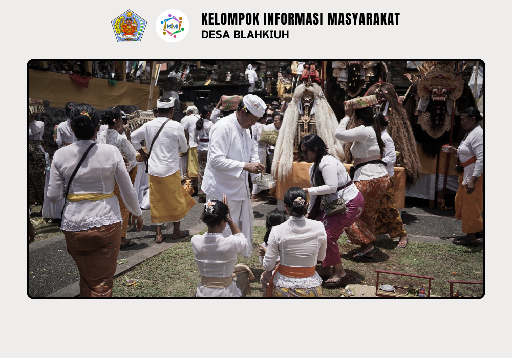 Ngupasaksi Sapegrawuh Ratu Tapakan Pura Pucak Mangu di Pura Luhur Giri Kusuma, Desa Blahkiuh Berlangsung Lancar - Image 10