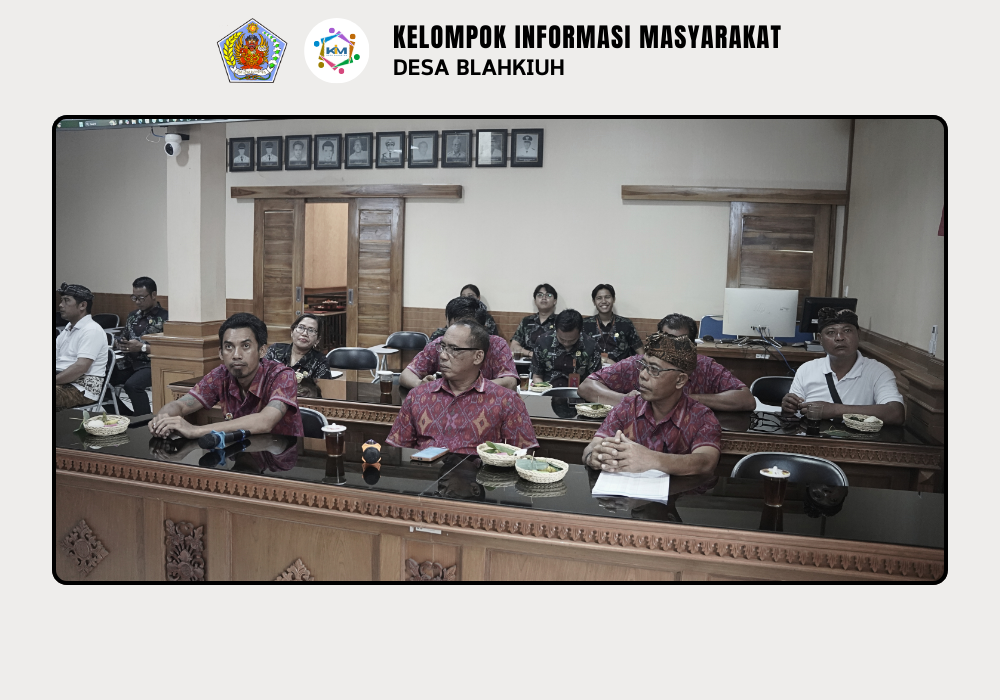 Rapat Persiapan Musrenbang Desa Blahkiuh Tahun 2025 untuk Penyusunan Rancangan RKP Desa 2026 - Image 2