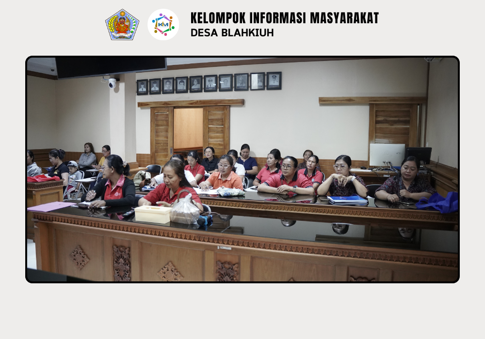 Rapat TP-PKK Desa Blahkiuh Bahas Pembentukan Anggota WHDI - Image 2