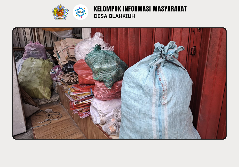 Kegiatan Bank Sampah di Desa Blahkiuh - Image 6