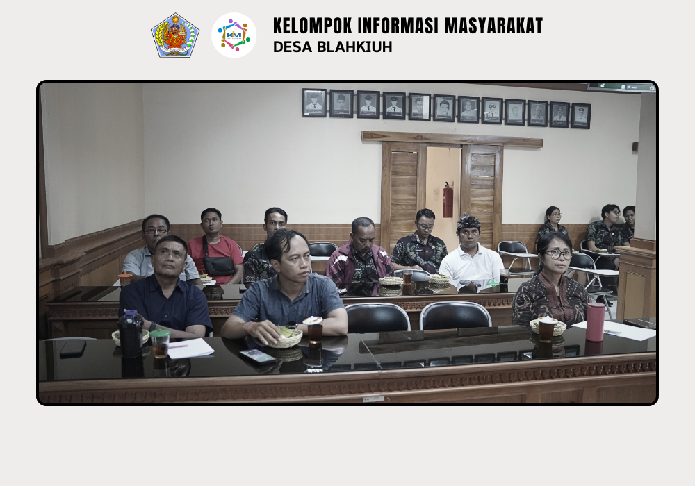 Rapat Persiapan Musrenbang Desa Blahkiuh Tahun 2025 untuk Penyusunan Rancangan RKP Desa 2026 - Image 3