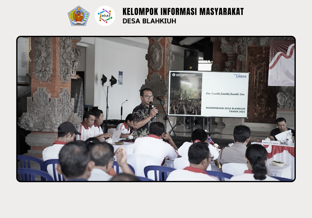Pembahasan Rancangan RKPDesa Blahkiuh Tahun 2026 dan DU RKPDesa Blahkiuh Tahun 2027 - Image 4
