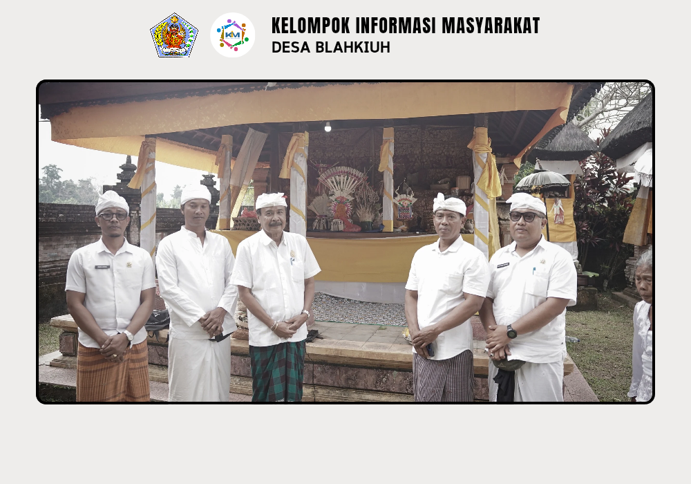 Kegiatan Serah Terima Upakara Piodalan Di Pura Prajapati Kembengan, Pura Panti Tonje Br. Benehkawan, Pura SamuanTiga, Pura Pande SamuanTiga, dan Pura Melanting Banjar Ulapan II - Image 8