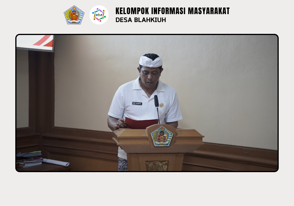 Pelantikan Pengganti Antar Waktu (PAW) BPD Desa Blahkiuh - Image 4