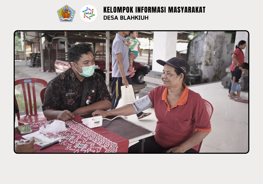 Kegiatan Posyandu Lansia Di Wilayah Banjar Pikah