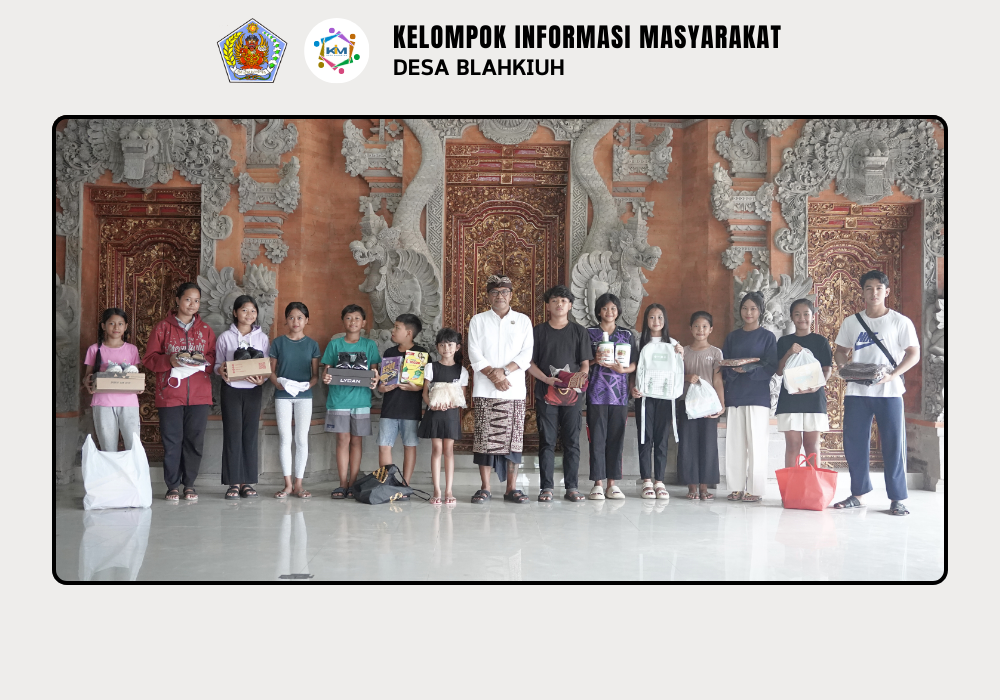 Pemberian Apresiasi kepada Masyarakat Berprestasi Desa Blahkiuh Tahun 2025 - Image 9