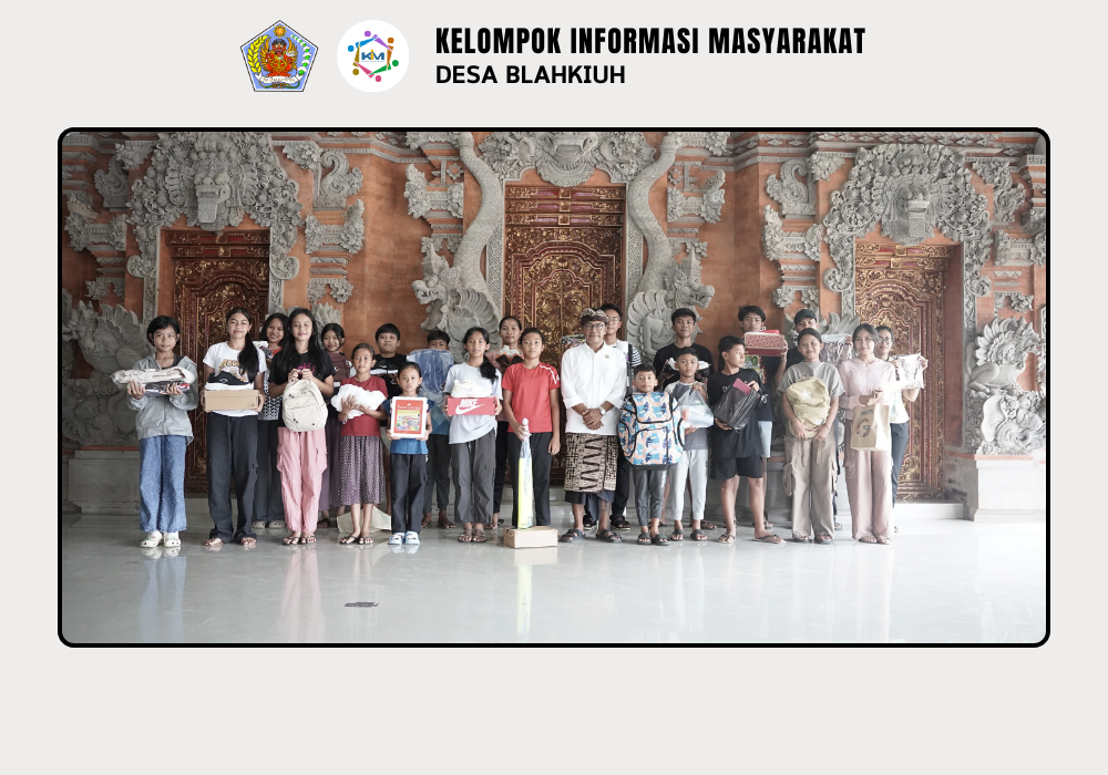 Pemberian Apresiasi kepada Masyarakat Berprestasi Desa Blahkiuh Tahun 2025 - Image 6