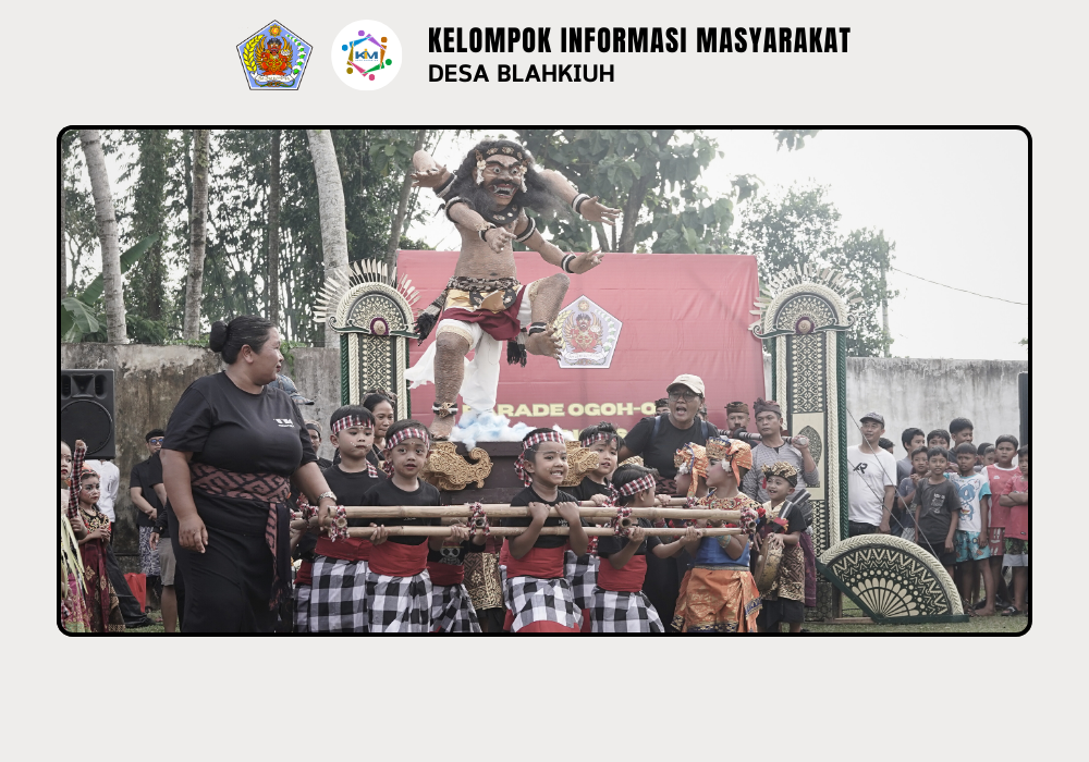Parade Ogoh-Ogoh TK Singasari I dan II Desa Blahkiuh Berlangsung Meriah - Image 8