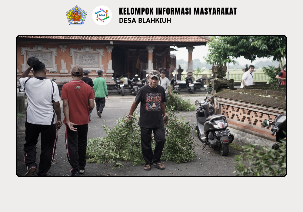 Desa Blahkiuh Laksanakan Gotong Royong Semesta Berencana Tahap ke-2 di Area Pura Dalem Gede Desa Adat Blahkiuh - Image 9