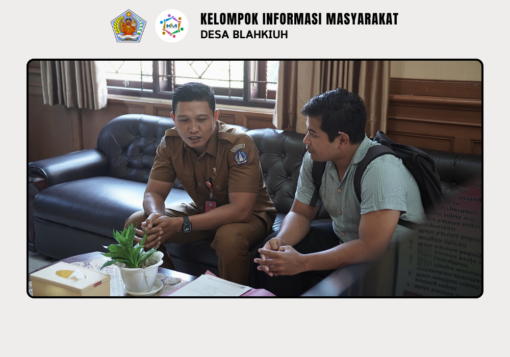TIM DARI DINAS KOPERASI KABUPATEN BADUNG LAKSANAKAN KUNJUNGAN BISNIS PLAN KOPERASI DESA MERAH DI DESA BLAHKIUH - Image 4