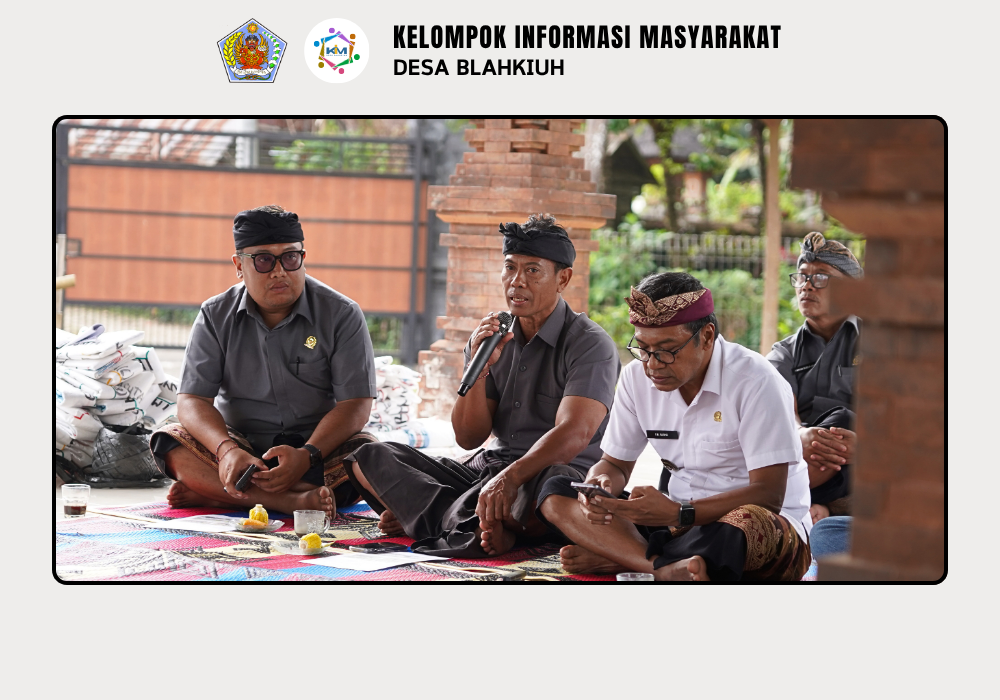 Rapat Evaluasi TPS 3R Kubon Ampas Sari Desa Blahkiuh - Image 7