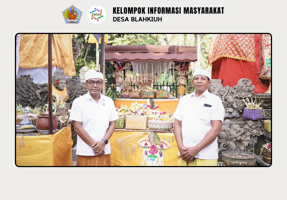 Serah Terima Upakara Piodalan di Pura Penataran, Pura Prajapati Gede, dan Pura Dalem Gede Desa Adat Blahkiuh - Image 9