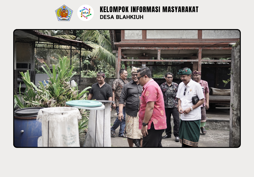Dinas Pemajuan Masyarakat Adat Provinsi Bali Lakukan Monitoring dan Evaluasi Pengelolaan Sampah di Desa Blahkiuh - Image 7