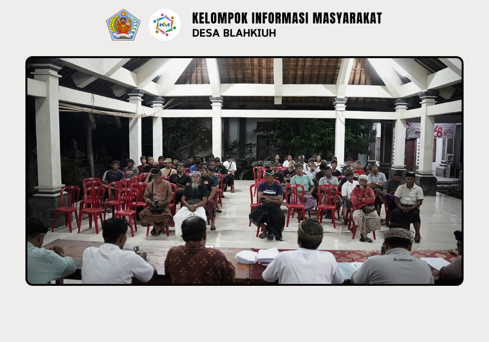 Penyampaian Hasil Tes Kompetensi dan Pengenalan Calon Kepala Kewilayahan Banjar Benehkawan - Image 4