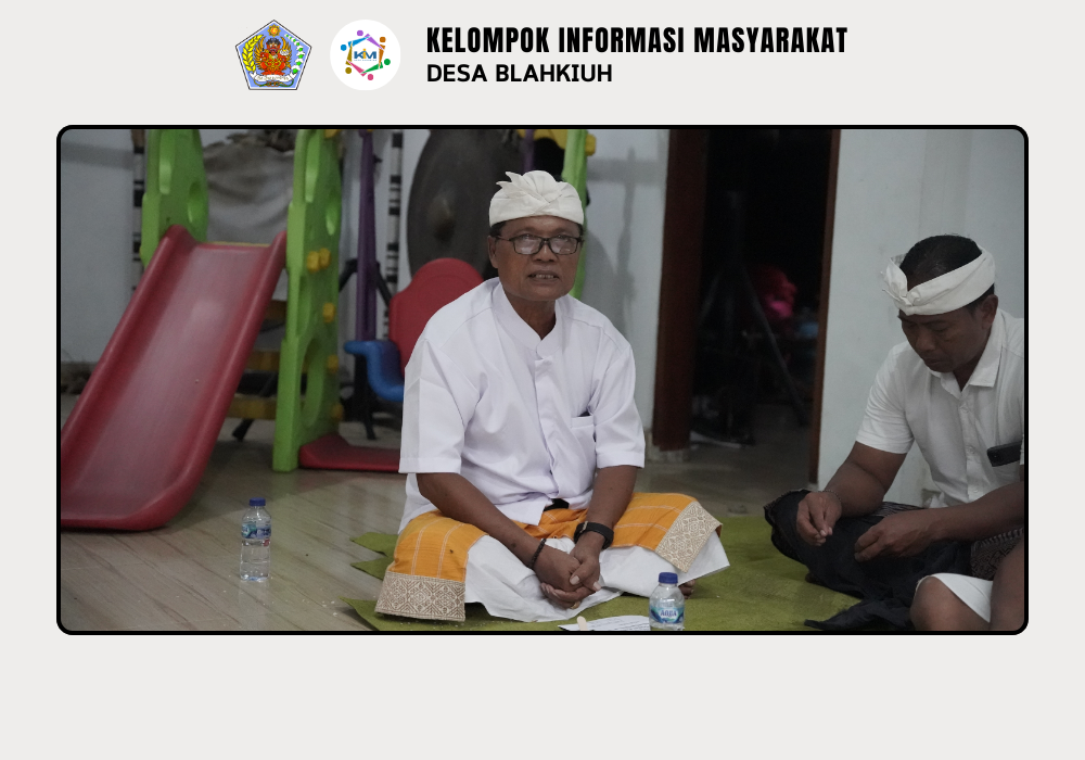 Kegiatan Serah Terima Upakara Piodalan di Pura Melanting Banjar Kembangsari, Desa Blahkiuh - Image 6