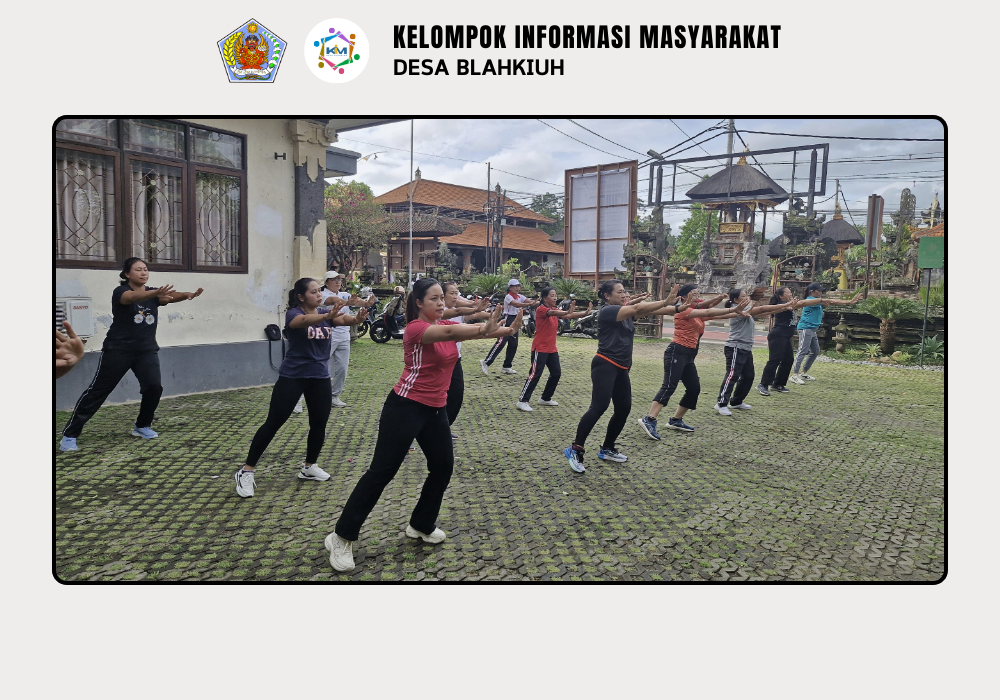 TP PKK Desa Blahkiuh Gelar Kegiatan Senam Bersama untuk Tingkatkan Kesehatan dan Kebugaran - Image 7