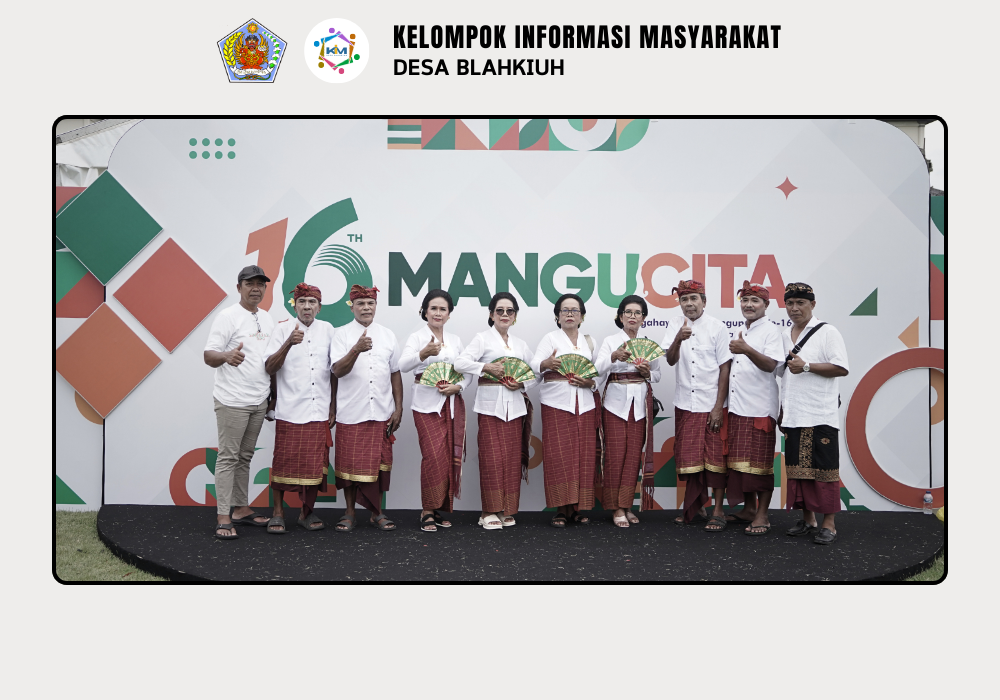 Lansia Desa Blahkiuh turut Memeriahkan HUT Mangupura 2025 dalam Pementasan Tari Janger - Image 10