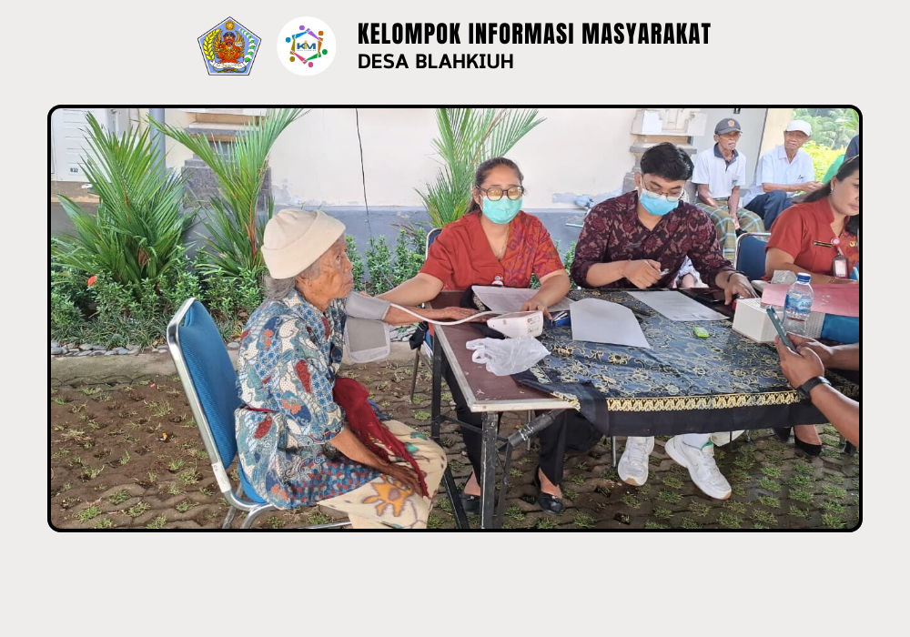 Penilaian Kesehatan Glasgow Coma Scale oleh Puskesmas Abiansemal I di Kantor Perbekel Blahkiuh - Image 4