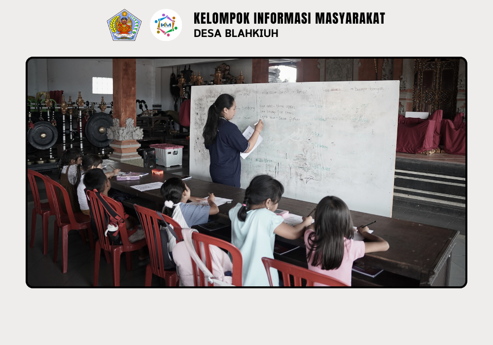 Bimbingan Belajar Bahasa Inggris di Desa Blahkiuh - Image 3