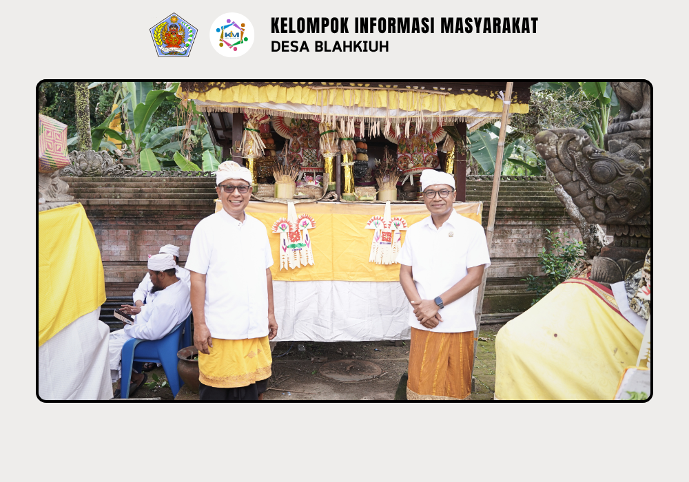 Serah Terima Upakara Piodalan di Pura Desa Lan Puseh Desa Adat Blahkiuh - Image 9
