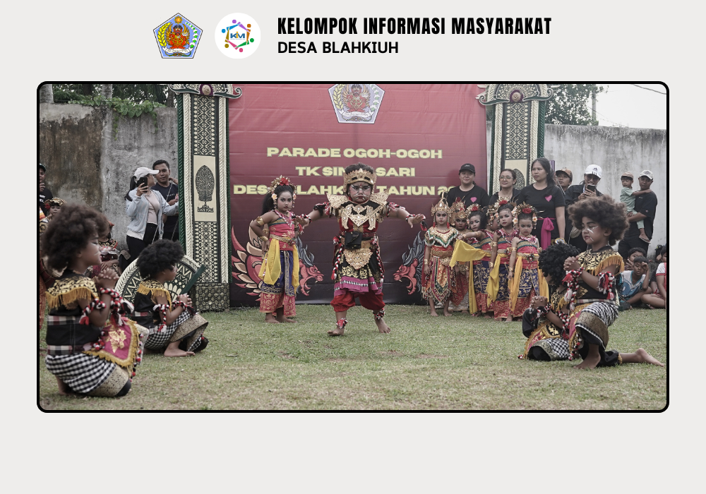 Parade Ogoh-Ogoh TK Singasari I dan II Desa Blahkiuh Berlangsung Meriah - Image 9
