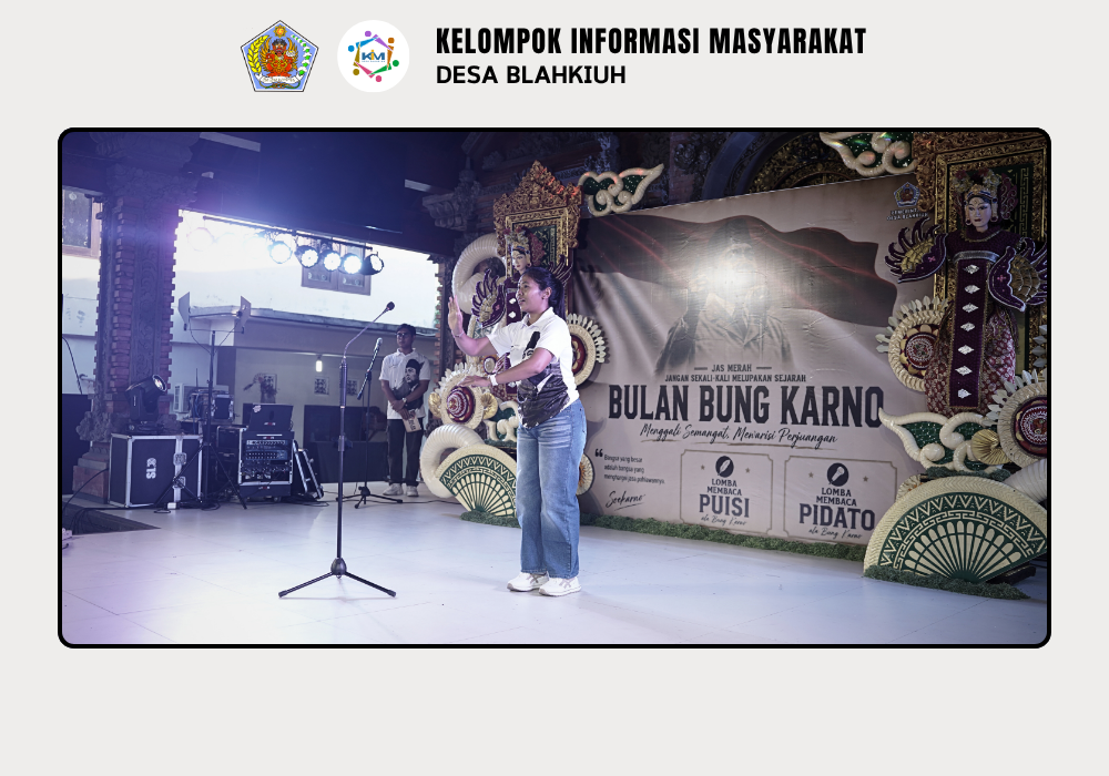 PERAYAAN BULAN BUNG KARNO TAHUN 2026 DI DESA BLAHKIUH BERLANGSUNG MERIAH DAN PENUH SEMANGAT NASIONALISME - Image 2