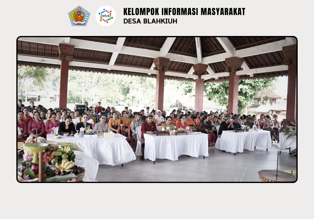 Pemerintah Desa Blahkiuh Bersama TP PKK Desa Gelar Lomba Membuat Gebogan antar PKK Banjar se Desa Blahkiuh dalam Rangka Perayaan Hari Ibu - Image 2