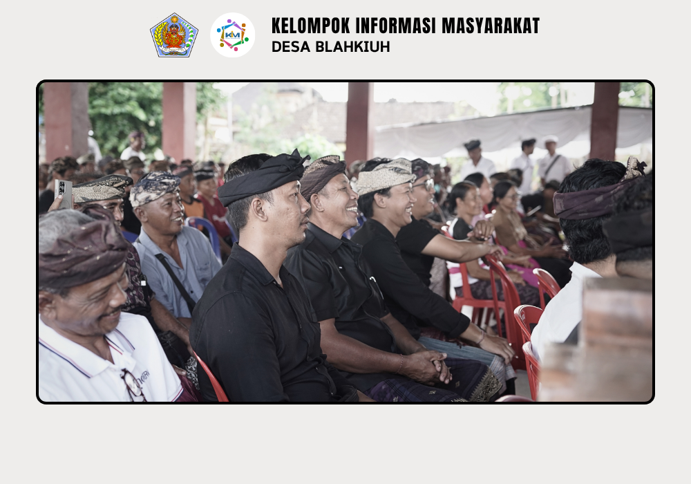 PENYERAHAN BANTUAN BUHR SECARA SIMBOLIS DI DESA BLAHKIUH - Image 6