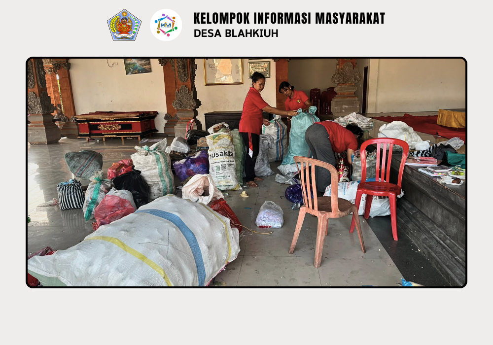 Kegiatan Bank Sampah di Desa Blahkiuh - Image 5