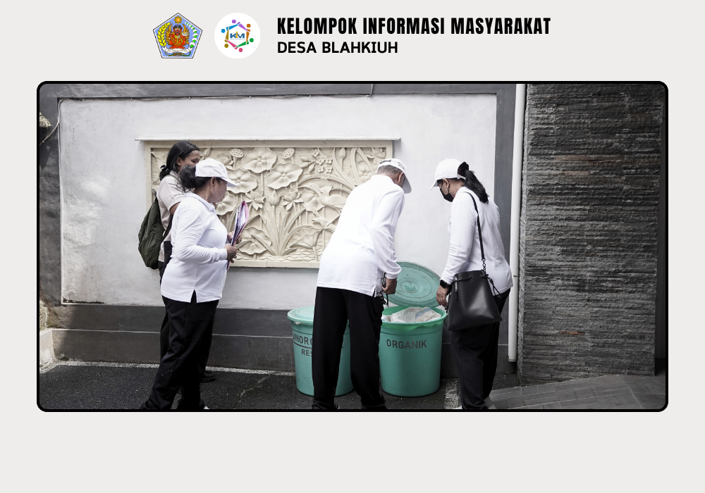 Monitoring Pengolahan Sampah Berbasis Sumber oleh Tim Pembina Posyandu Provinsi Bali di Desa Blahkiuh - Image 8