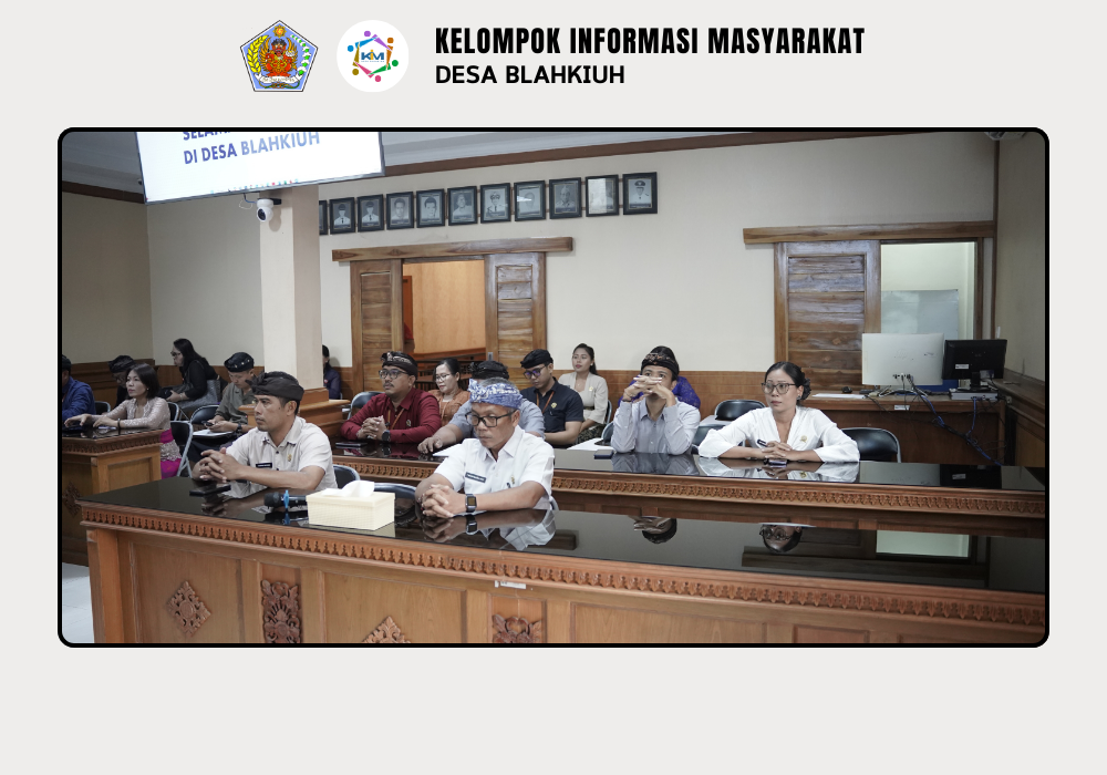 Pembinaan DPMD Kabupaten Badung di Kantor Perbekel Blahkiuh - Image 7
