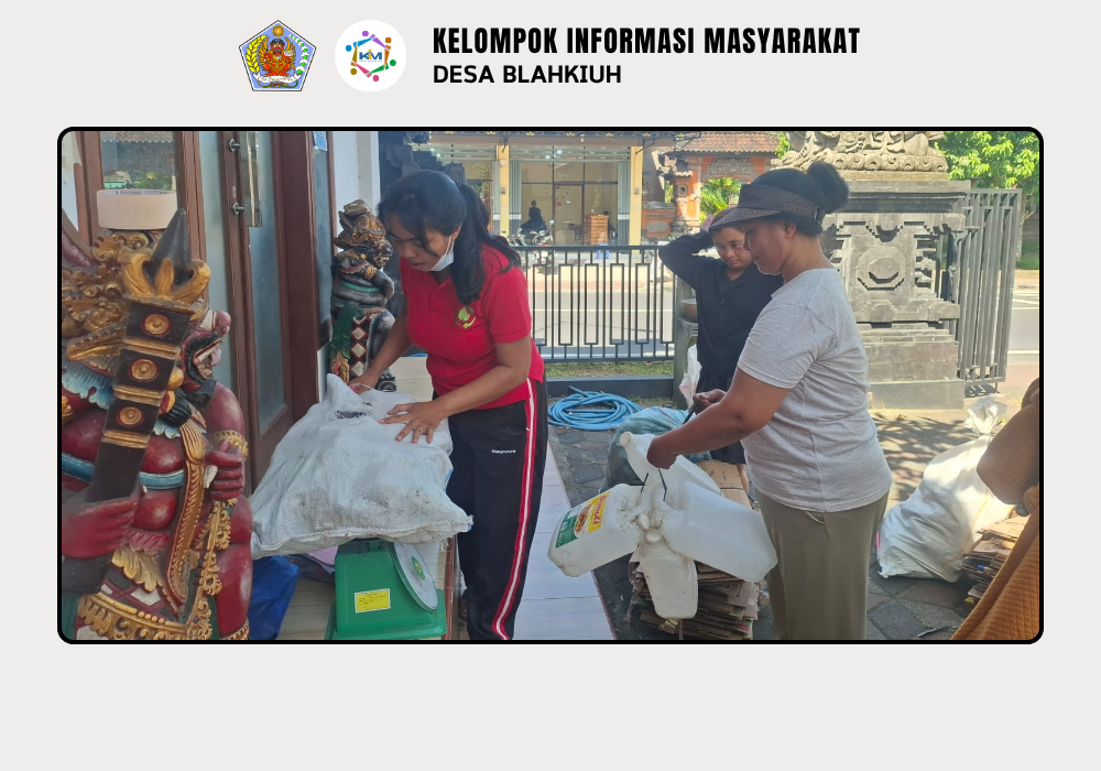 Kegiatan Bank Sampah di Desa Blahkiuh - Image 2