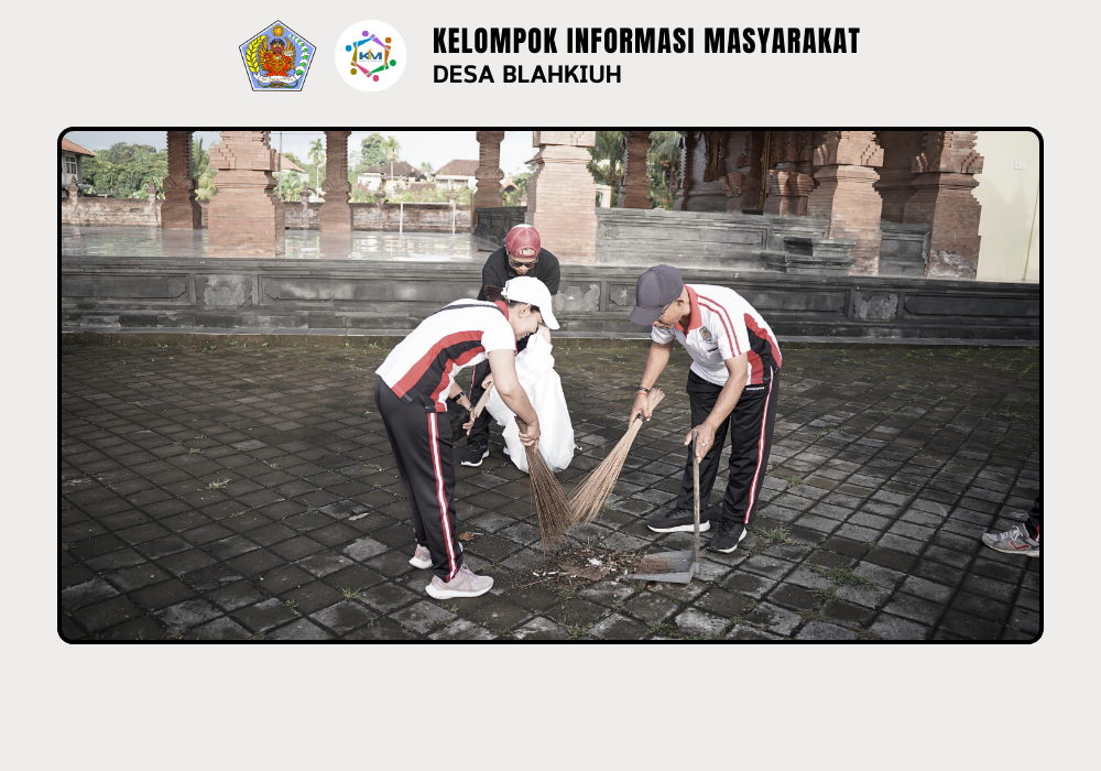 Kerja Bakti Wujudkan Lingkungan Aman, Sehat, Resik, dan Indah (ASRI) di Subak Blahkiuh - Image 3