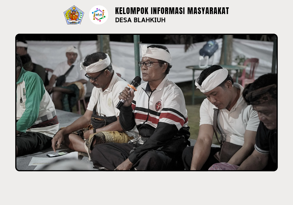 Rapat Evaluasi Persiapan Mamukur Kinembulan Desa Adat Blahkiuh - Image 6