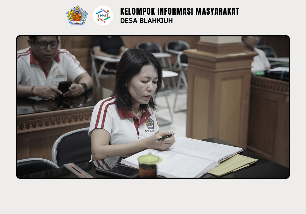Rapat Koordinasi Pelaksanaan Ketahanan Pangan Desa Blahkiuh - Image 8