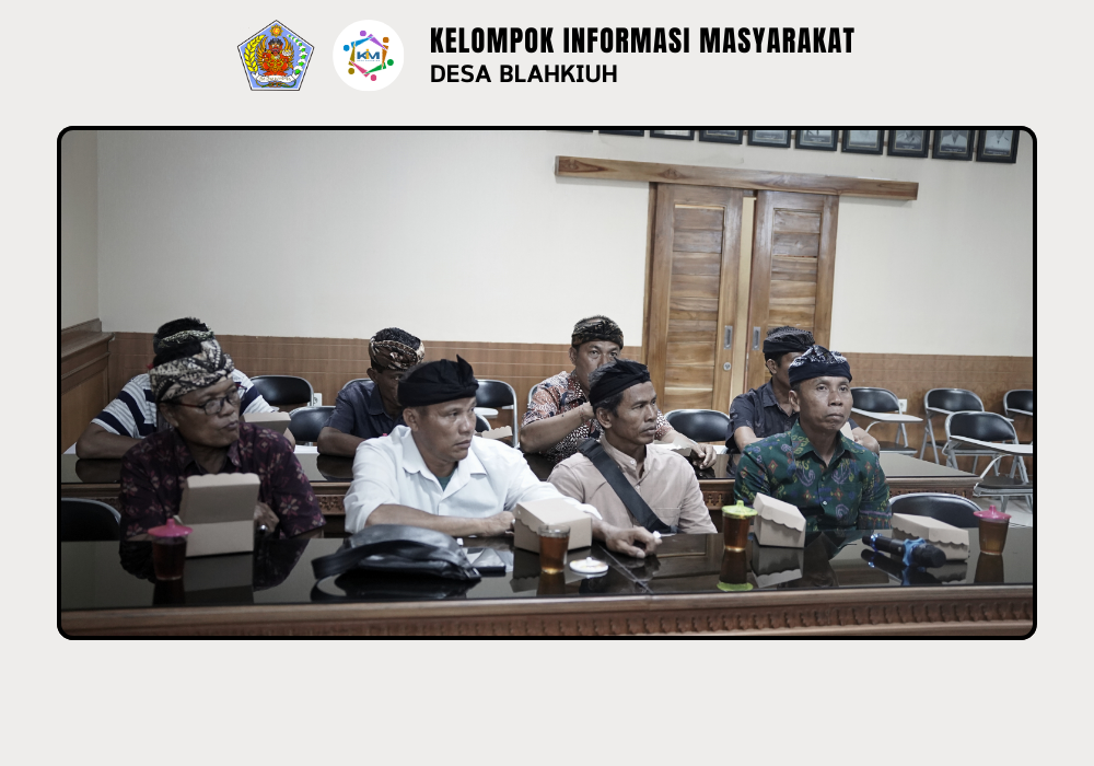 Kegiatan Pembinaan Banjar Adat di Desa Blahkiuh - Image 5