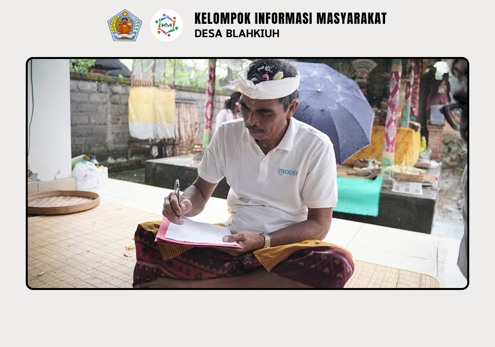 Kegiatan Serah Terima Upakara Piodalan di Pura Dalem Suci Br. Tengah dan Pura Manik Angkeran Br. Ulapan I, Desa Blahkiuh - Image 5