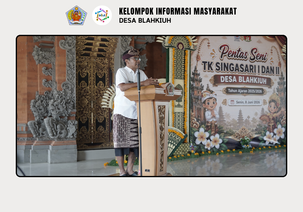 PENTAS SENI DAN PERPISAHAN TK SINGASARI I DAN II DESA BLAHKIUH TAHUN AJARAN 2025/2026 BERLANGSUNG MERIAH - Image 4
