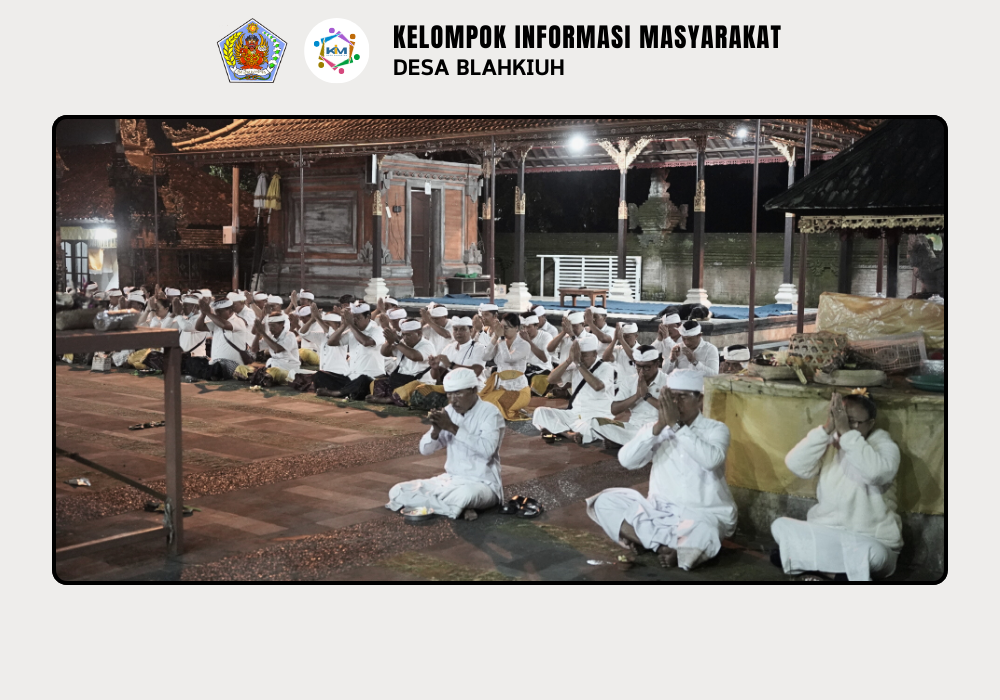 Ngupasaksi Guru lan Bendu Piduka di Pura Dalem Gede Desa Adat Blahkiuh - Image 6
