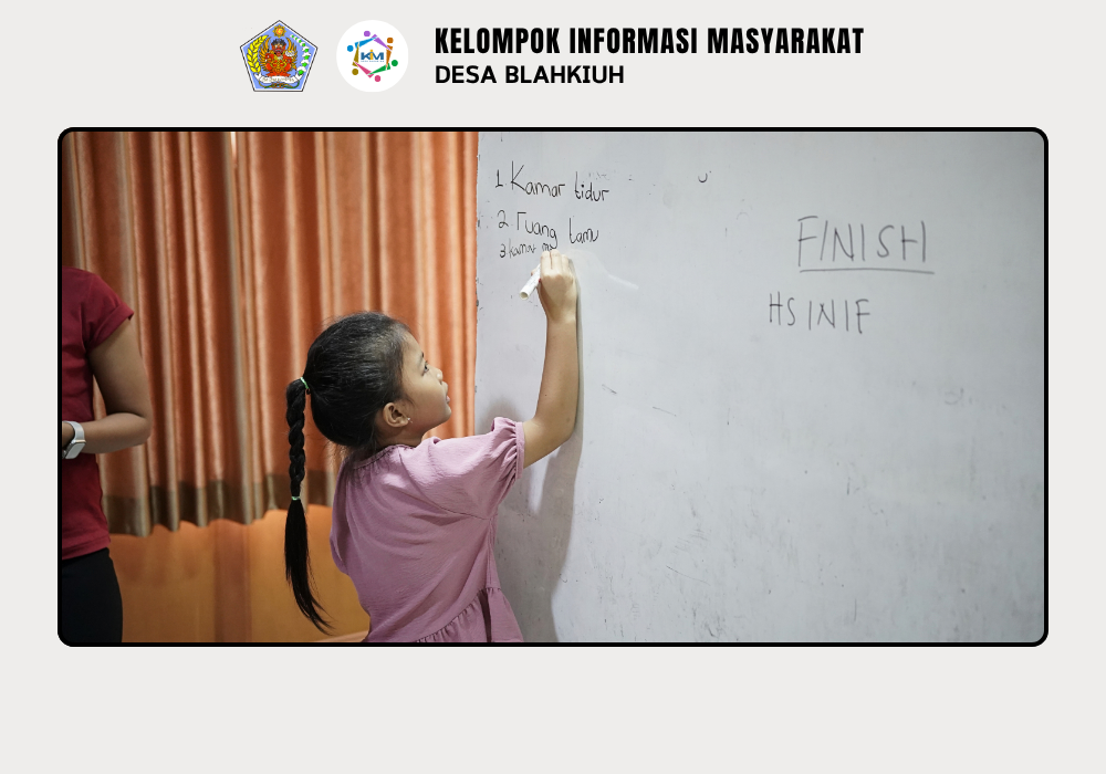 Kegiatan Bimbingan Belajar Bahasa Inggris di Desa Blahkiuh - Image 7
