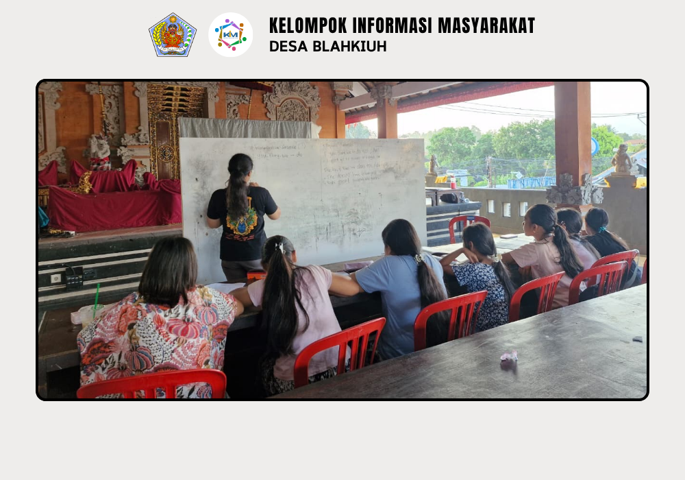 Bimbingan Belajar Bahasa Inggris di Desa Blahkiuh - Image 3